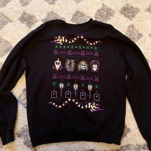 Beetlejuice Sweater Medium